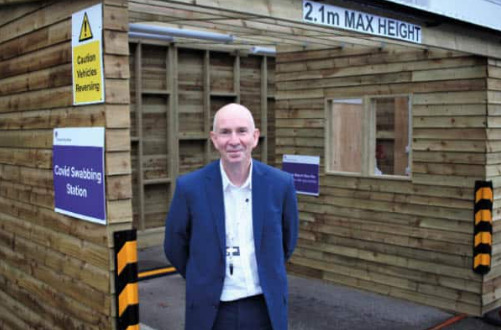 Chester Barnes, Hospital Director